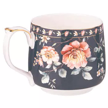 Кружка 470 мл лефард грейс синяя 275-1239