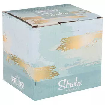 Кружка 510мл Lefard бирюзовая строк 155-603