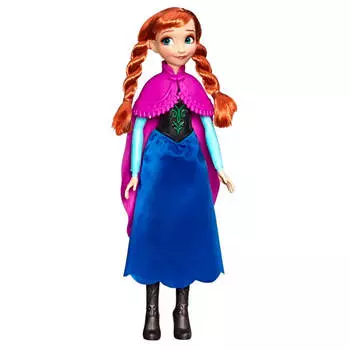 Кукла хасбро холодное сердце 26 см анна e5512