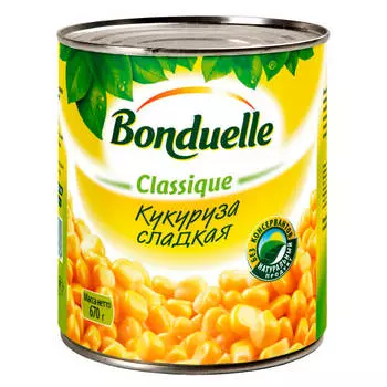 Кукуруза сладкая Bonduelle 150г