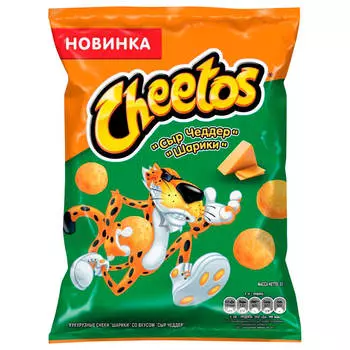 Кукурузные палочки Cheetos 80г сыр чеддер