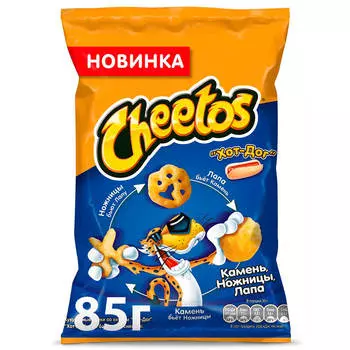 Кукурузные палочки читос 85 г хот-дог