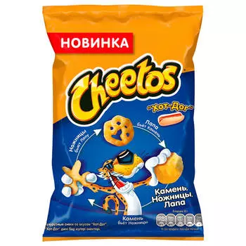 Кукурузные палочки читос 55г хот-дог