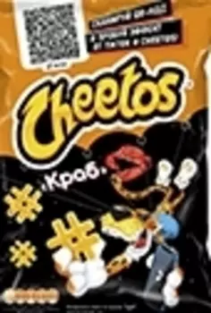 Кукурузные палочки читос 85 г краб