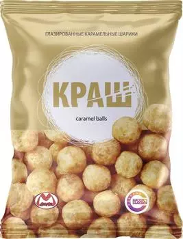 Кукурузные шарики краш 50 г карамельные