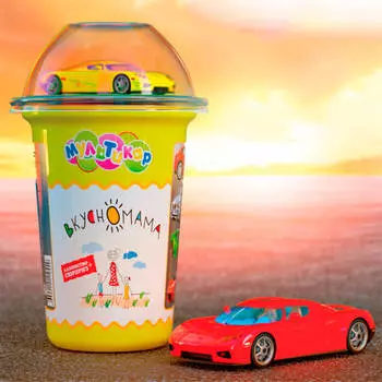 Кукурузные шарики в стакане мультикар 35г