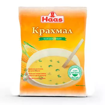 Крахмал Haas 200г кукурузный