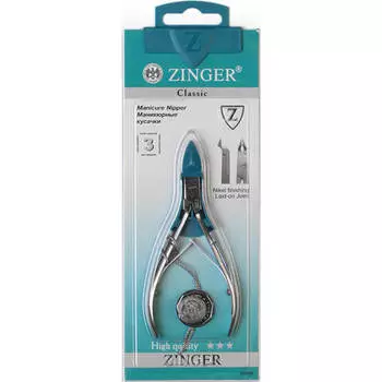 Кусачки для маникюра Zinger узкие 11903