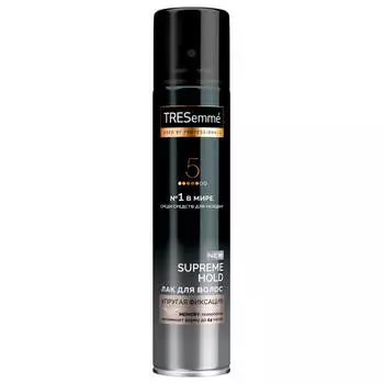 Лак для волос TRESemme 250мл упругая фиксация