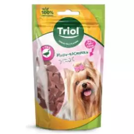Лакомство для собак триол 50 г для мини собак мини-косточки утка