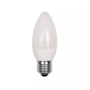 Лампа светодиодная Европа 7Вт Е27 свеча холодный свет
