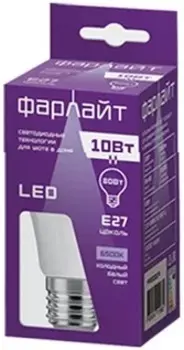 Лампа светодиодная шар g45 10 е27 фарлайт