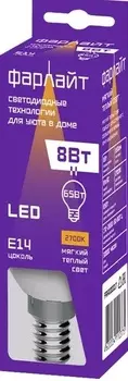Лампа светодиодная свеча с35 е14 фарлайт