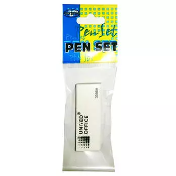 Ластик Centrum белый 85508