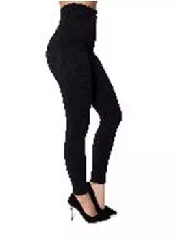 Леггинсы женские однотонные с начесом lr-616