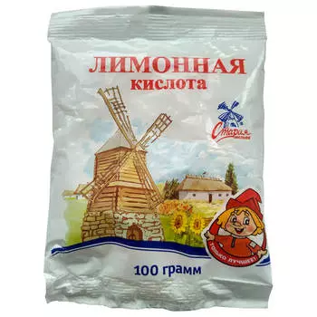 Лимонная кислота старая мельня 100 г