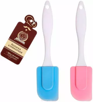 Лопатка кулинарная из силикона 22,5*5 см Marmiton 144*36 16180