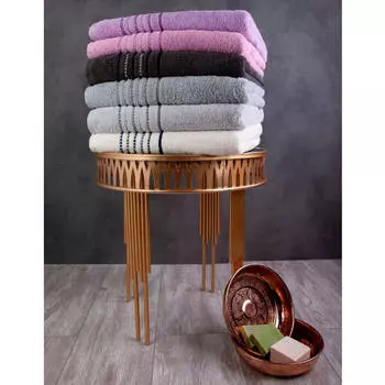 Махровое полотенце 70x140 Sporty темно-серый