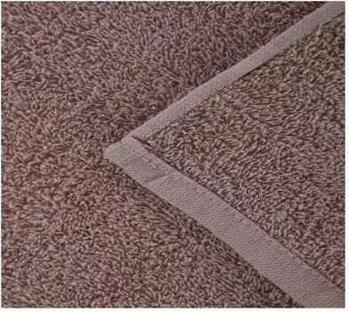 Махровое полотенце серый 70*130 см