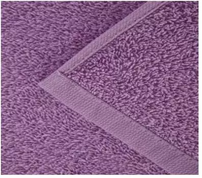 Махровое полотенце сирень 70*130 см