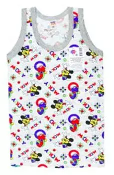 Майка для мальчика цветная р.32