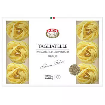 Макароны аида 250 г гнезда тальятелле