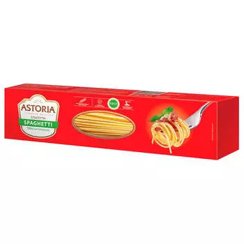Макароны астория 450 г спагетти
