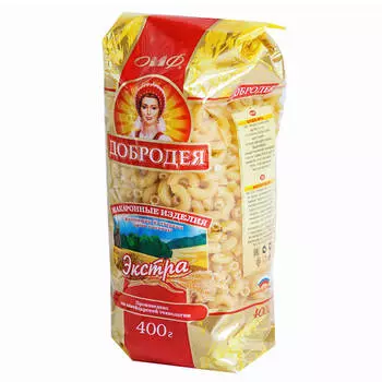 Макароны Добродея 400г лапотки