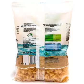 Макароны ешь здорово 250 г ракушки безглютеновые