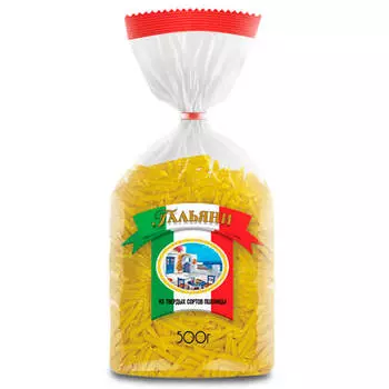 Макароны Гальяни 500г перья рифленые
