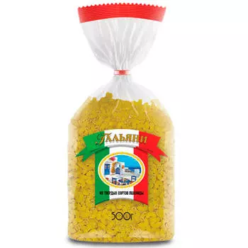 Макароны Гальяни 500г рожки рифленые