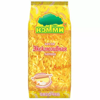 Макароны кэмми 250 г лапша яичная бабочка