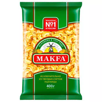 Макароны MAKFA 400г Петушиные гребешки