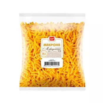 Макароны Макрона 900гр спираль 3-х №1