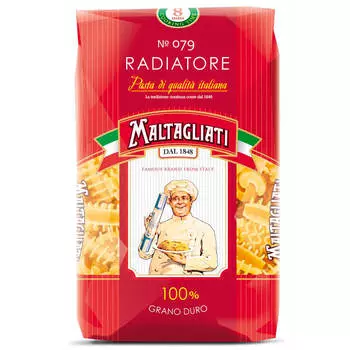 Макароны мальтальяти 450 г радиаторе №079