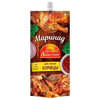 Маринад Русский Аппетит 300гдля курицы дой-пак