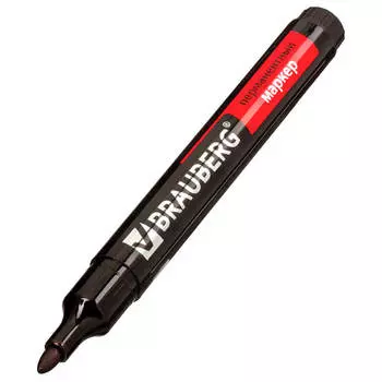 Маркер перманентный BRAUBERG контракт черный 150465