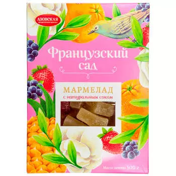 Мармелад французский сад 300г Азовская КФ