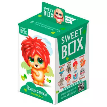 Мармелад с игрушкой свитбокс сказки леса 10г конфитрейд