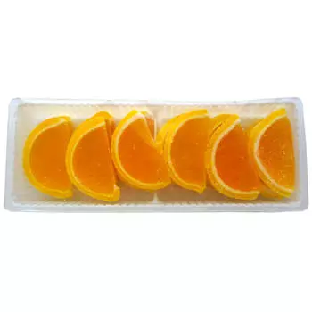 Мармелад желейный дольки со вкусом лимона 300г Меренга