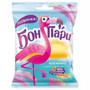 Мармелад жевательный Бон Пари 100г фламинго