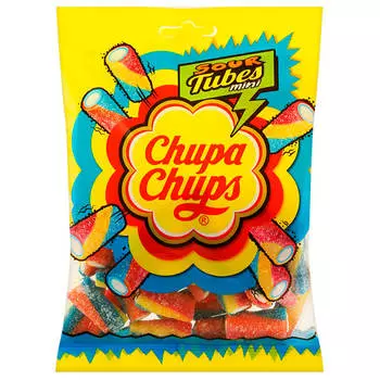 Мармелад жевательный Chupa-Chups 70г с фруктовым вкусом Ван Мелле