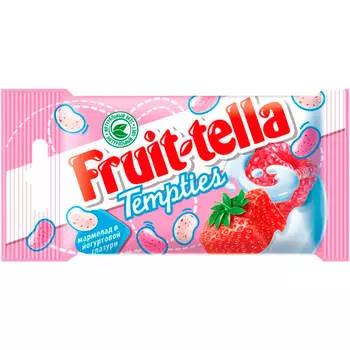 Мармелад жев. фруттелла темптиес 35 г в йогуртовой глазури ван мелле