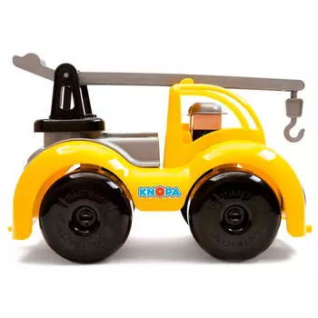 Машина кнопа кран крепыш на стройке 33см 86237