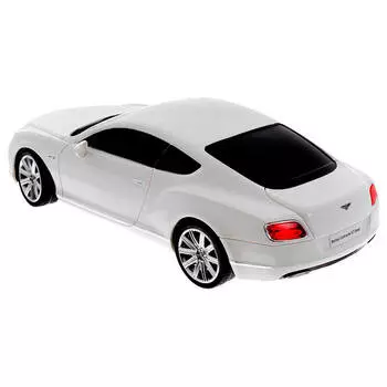 Машина растар 1:24 бэнтли континенталь белый р/у 48600w