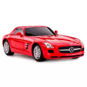 Машина растар 1:24 мерседес sls amg красный р/у 40100r