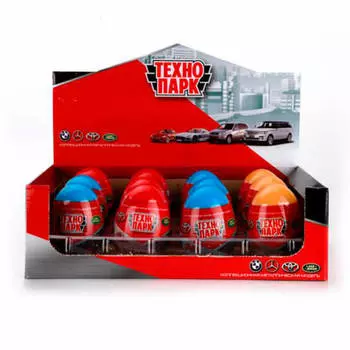 Машина Технопарк иномарка в яйце egg-tp-trs