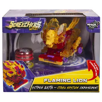 Машина-трансформер дикие скричеры флэйминг лайон