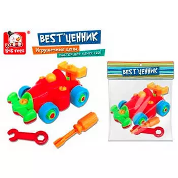 Машинка-конструктор S+S Toys bestценник 50637