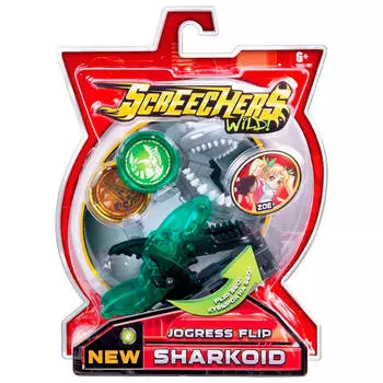 Машинка-трансформер Шаркоид л5 дикие Screechers